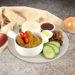 Picture of Nasi Lemak with Chicken Rendang