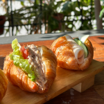Picture of Tuna Mayo & Chicken Cheese Mini Croissants Box (2pcs)