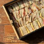 Picture of BBQ Chicken, Egg Mayo & Tuna Mayo Sandwiches Catering Box