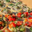 Picture of Truffle Mushroom & Tomato Capers Canape Catering Box