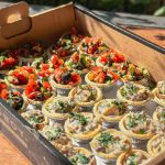 Picture of Truffle Mushroom & Tomato Capers Canape Catering Box