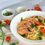 Picture of Creamy Salted Egg Shrimp Pasta