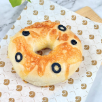 Olive Cheese Bagel