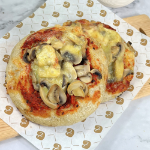 Tomato Mushroom Focaccia