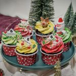 Picture of [XMAS]Jolly Swirls Cupcakes with Mix Flavours in Box 