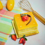 Picture of Mango Delight Cake  4" 
