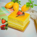 Picture of Mango Delight Cake  4" 