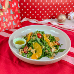 Picture of [X'MAS] Peach Frisee Grilled Chicken Salad