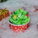 Festive Frosting Chocolate Chip Cupcake