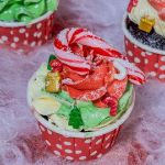 Festive Frosting Peanut Butter Eggless Cupcake