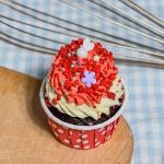 Picture of Red Velvet Nutella Cupcake
