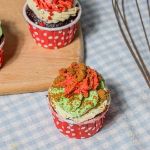 Picture of Eggless Chocolate Biscoff Cupcake