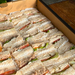 Picture of Grilled Chicken & Tuna Mayo Sandwiches Catering Box