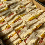 Picture of Hummus Bell Pepper  Sandwich Catering Box (Vege)