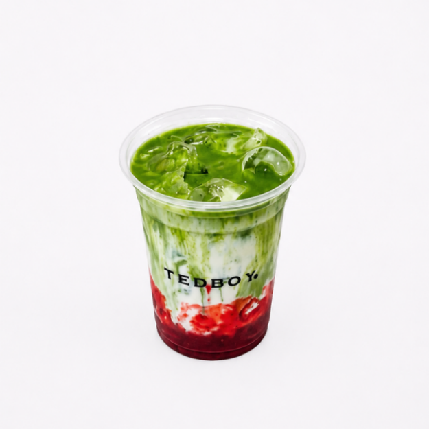 Picture of Strawberry Matcha Latte (Iced)