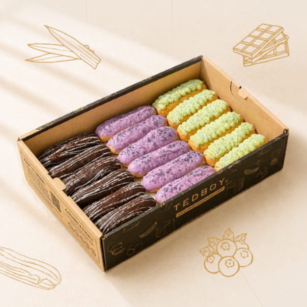 Picture of Mini Eclair Catering Box