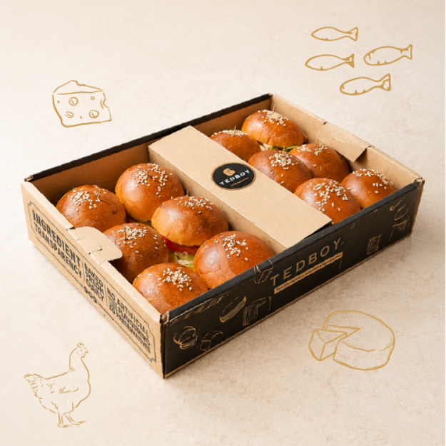 Picture of Mini Burgers Catering Box