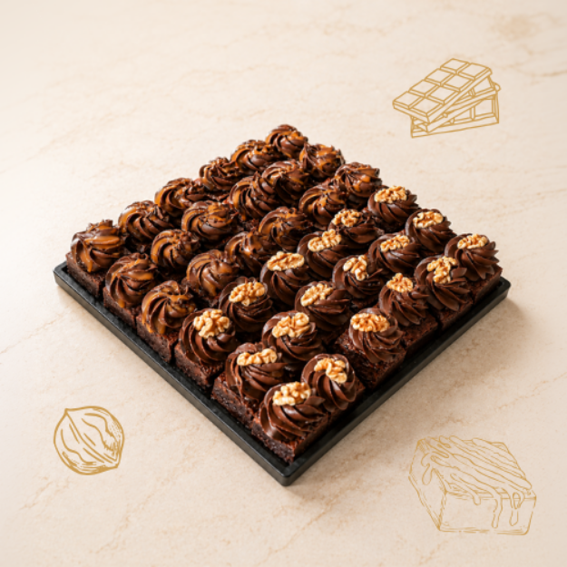 Picture of Mixed Mini Brownies (36pcs/Tray)
