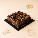 Picture of Mini Caramel Brownies (16pcs/tray)