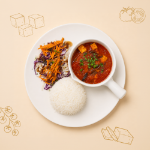 Picture of Tofu Tomato Gravy with Rice