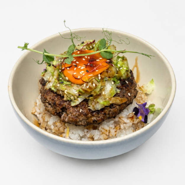 Picture of Mini Hamburg Rice Don (Beef)