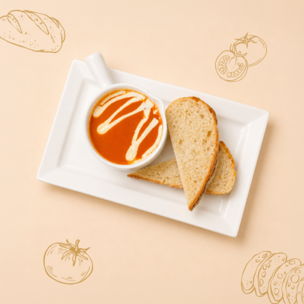 Picture of Rustic Tomato Soup (Veg)