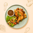 Picture of Roasted Whole Chicken Leg with Vegetables