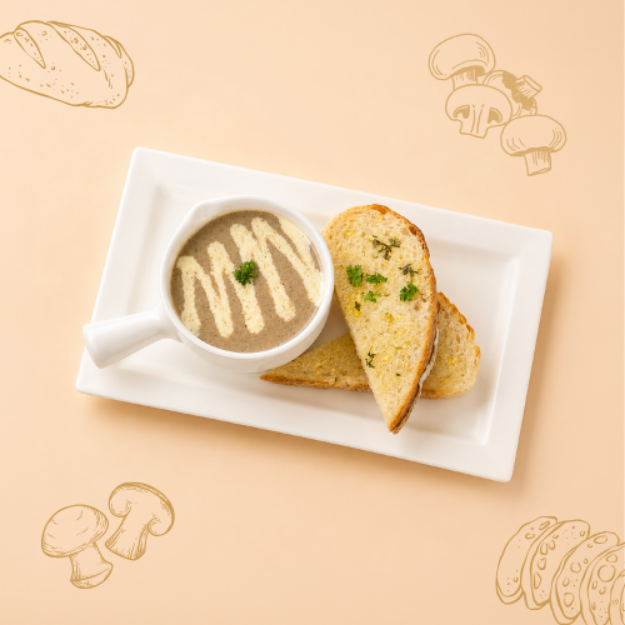 Picture of Mushroom Soup (Veg)