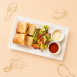 Picture of BBQ Chicken Tortilla Rolls